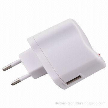 100 to 240V AC Universal USB Travel Charger, Ideal for PDAs, Digital Cameras and Mobile Phones